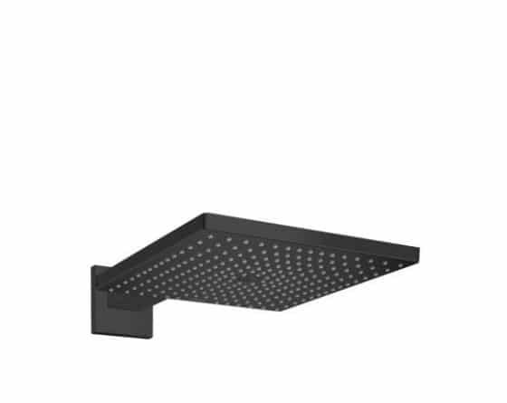 Cap dus fix Raindance E 300 1 jet brat 390 mm - matt  black
